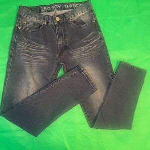 Men's Dark Blue Stretch Jeans 28x30